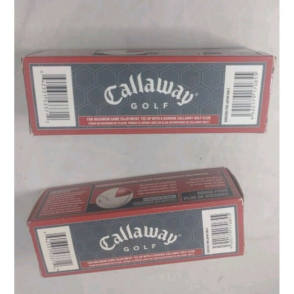 Callaway Big Bertha White 6 Golf Balls (2 sleeves ) - Picture 2 of 7